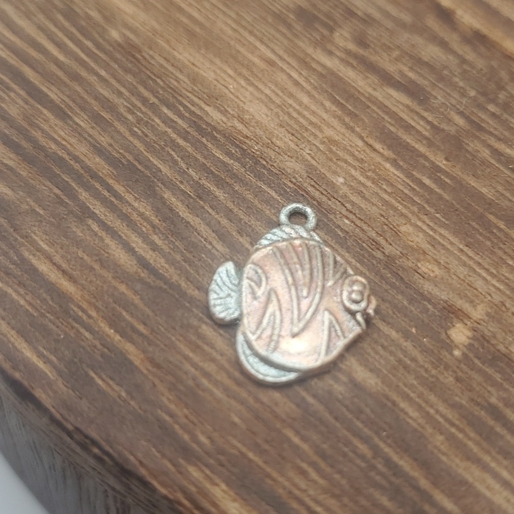 Cute little fish flounder‎ pendant
